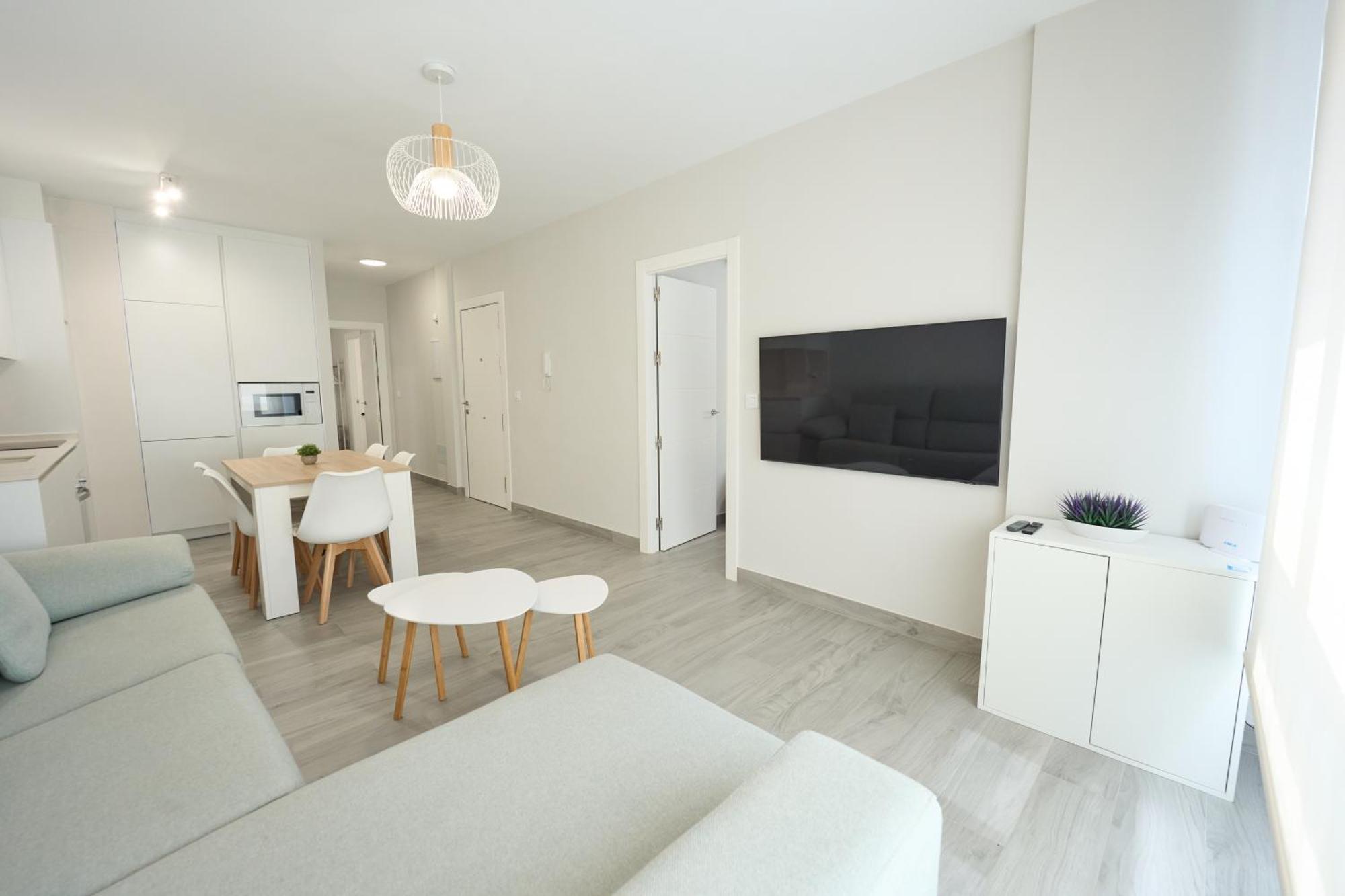 Paseo Maritimo - Apartamento A Estrenar, A Pie De Playa, Con 2 Banos Almería Dış mekan fotoğraf
